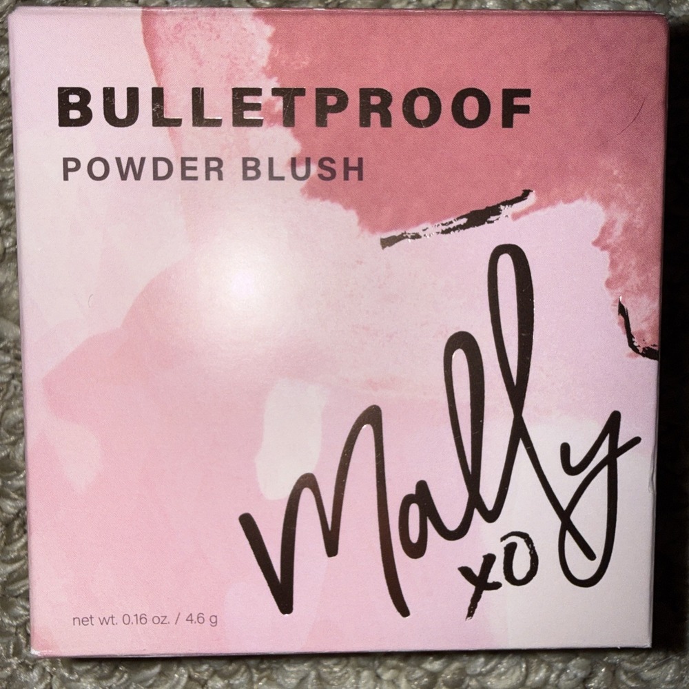 Mally XO Bulletproof Powder Blush in Robust Rose 0.18 oz NIB